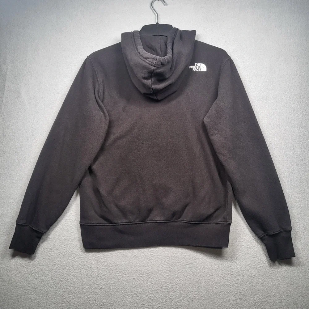 The North Face  Hoodie Men's Small‎ Black Pullover Bear Graphic Sweatshirt